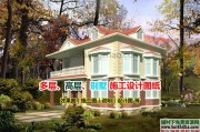 小区多层高层办公住宅别墅建筑图纸施工组织设计DWG平立面图工程计量