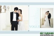 【时尚主流】婚纱模板素材13PSD