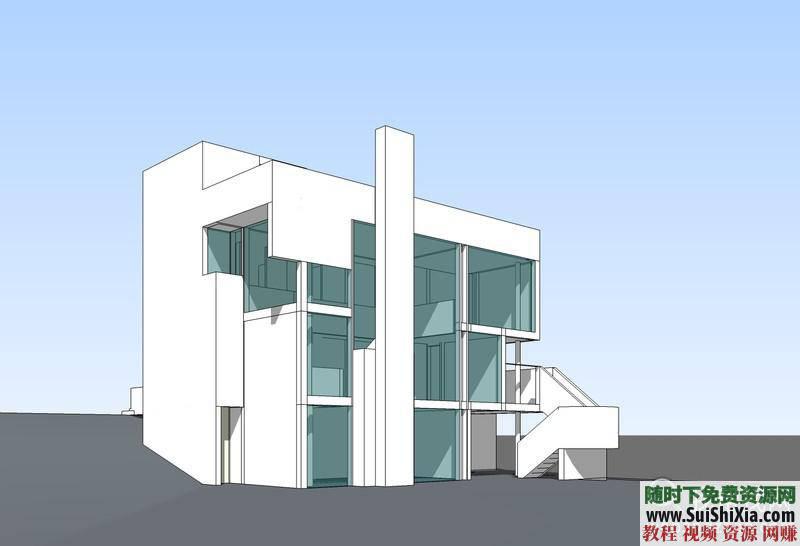 建筑、室内设计、景观、规划、室内外构件等 精心整理SU草图大师模型库100G  100G精心整理SU草图大师模型库，包括建筑、室内设计、景观、规划、室内外构件等 第5张