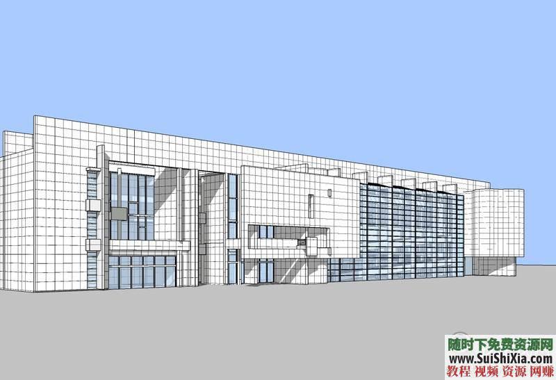 建筑、室内设计、景观、规划、室内外构件等 精心整理SU草图大师模型库100G  100G精心整理SU草图大师模型库，包括建筑、室内设计、景观、规划、室内外构件等 第13张