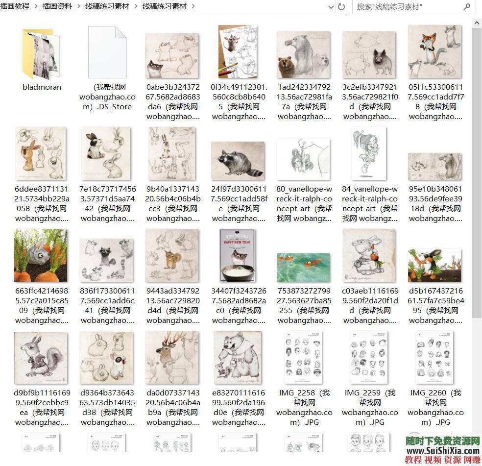 手绘插画视频教程合集91GProcreate入门动漫设计  更容易零基础学会的ipad手绘插画视频教程91G合集Procreate入门动漫设计资料 第17张