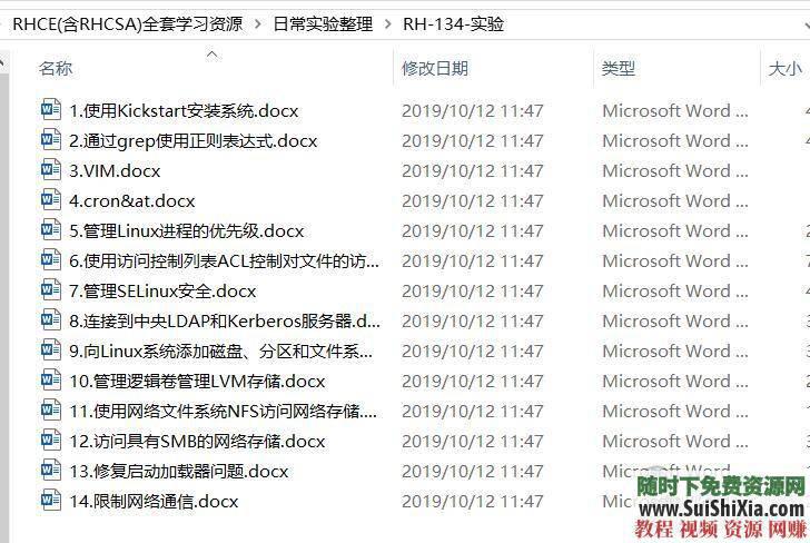 有视频文档虚拟机考试模拟环境RHCE(含RHCSA)学习资源100G  RHCE(含RHCSA)全套学习资源100G+有视频文档虚拟机考试模拟环境 第32张