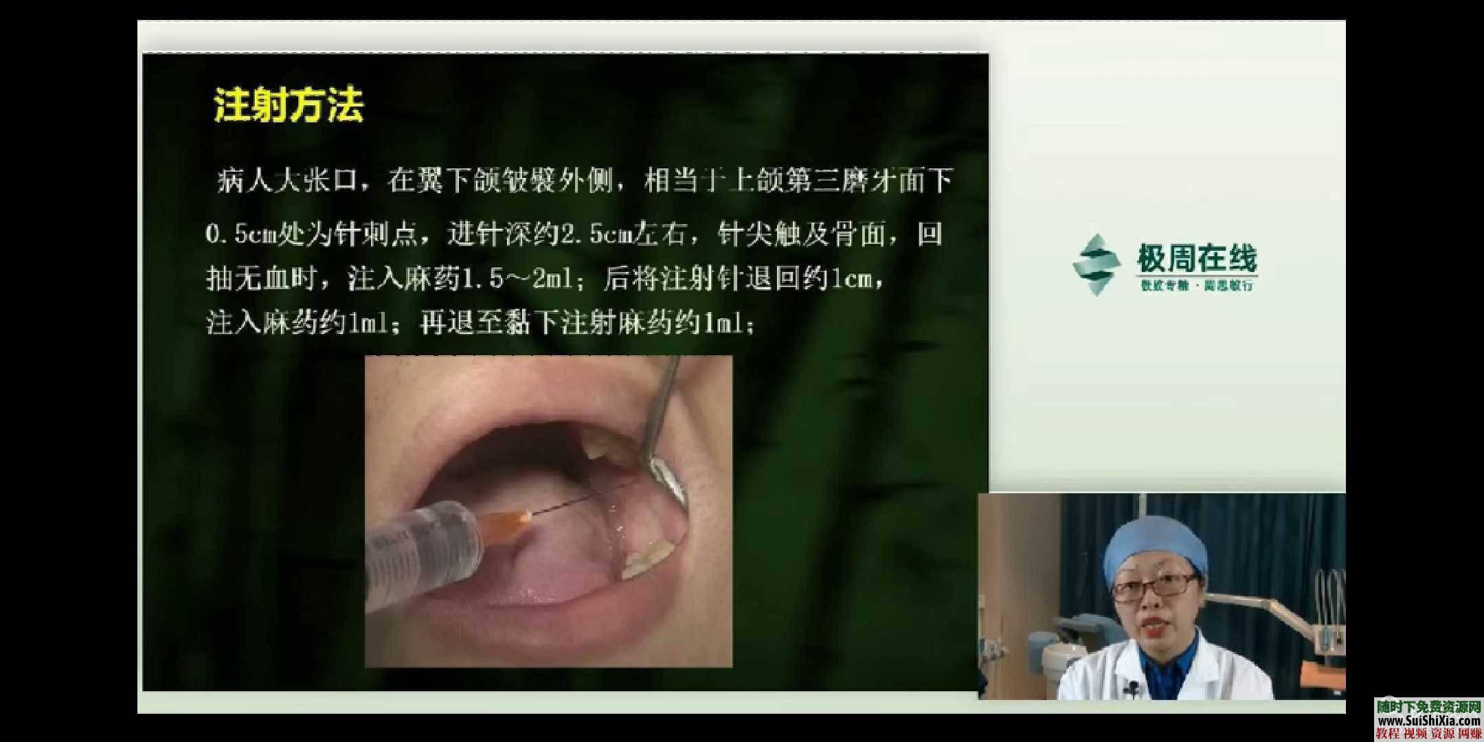 零基础教学初级视频阻滞浸润操作理论口腔局部麻醉教学课程视频  口腔局部麻醉教学课程视频零基础教学初级视频阻滞浸润操作理论 第4张