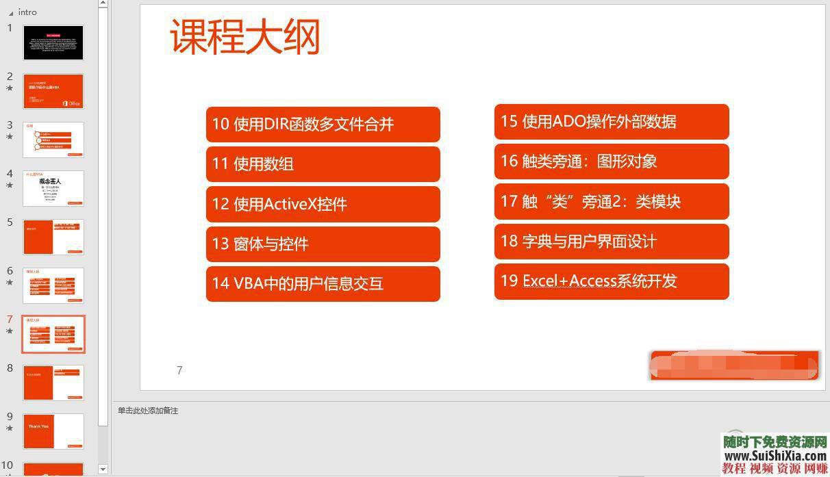 完整版EXCEL +Access系统开发 Excel VBA视频教程20集+PPT课件  超受欢迎的Excel 完整版 第4张