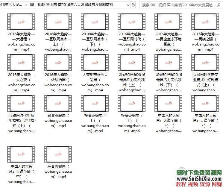 商业金融投资资本运作翟山鹰视频音频企业管理的高端课程全套  翟山鹰视频音频商业金融投资资本运作企业管理的高端课程全集 营销 第9张