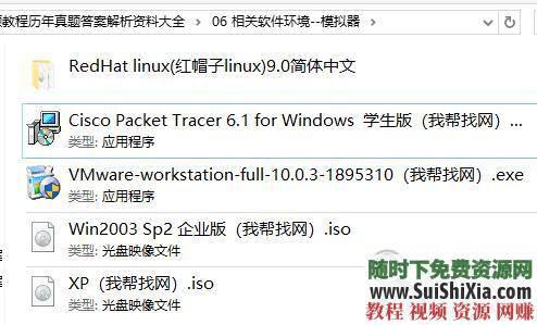 历年真题答案解析资料 网络工程师软考中级全套培训视频教程  网络工程师软考中级全套培训视频教程历年真题答案解析资料大全 第12张