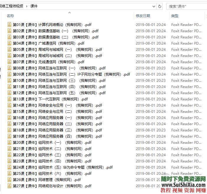 历年真题答案解析资料 网络工程师软考中级全套培训视频教程  网络工程师软考中级全套培训视频教程历年真题答案解析资料大全 第17张