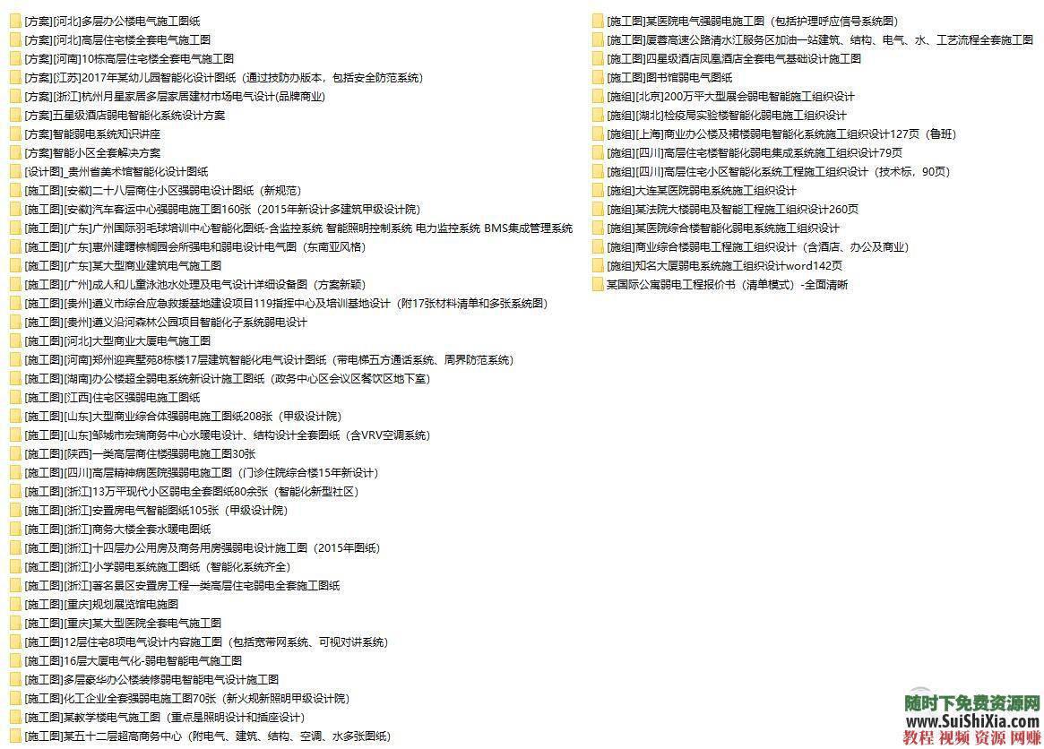 设计、图纸、案例、合同及培训资料智能化弱电大全  智能化弱电设计、图纸、案例、合同及培训资料大全 第7张
