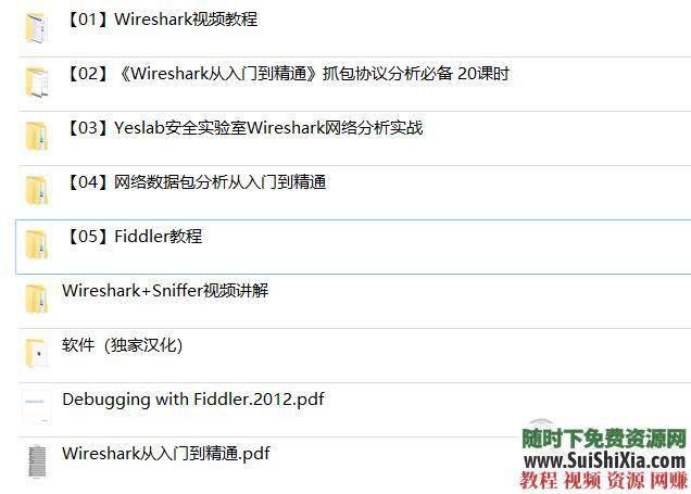 实战课程讲解+Sniffer+Fiddler教程 Wireshark入门到精通视频教程网络抓包分析  Wireshark入门视频教程网络抓包分析实战课程讲解+Sniffer+Fiddler教程 第1张