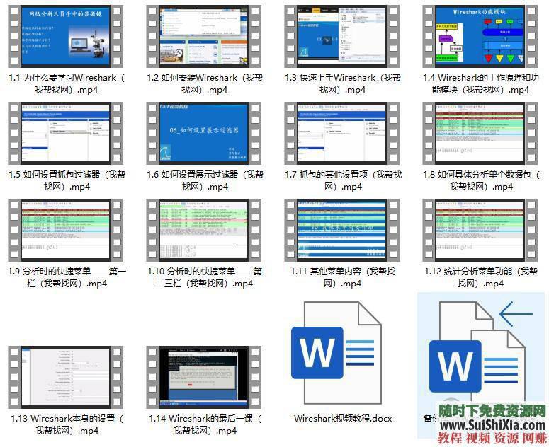 实战课程讲解+Sniffer+Fiddler教程 Wireshark入门到精通视频教程网络抓包分析  Wireshark入门视频教程网络抓包分析实战课程讲解+Sniffer+Fiddler教程 第2张