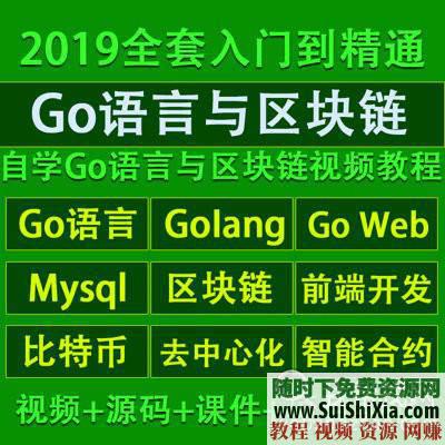 自学 编程技术入门开发视频教程 Go语言与区块链合集  月薪过万！Go语言与区块链编程技术入门开发视频教程合集 第1张