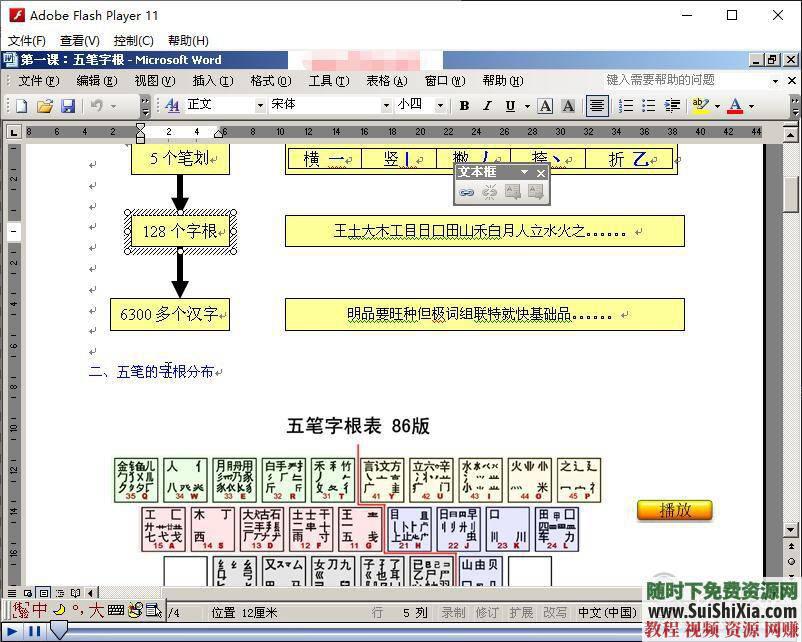 零基础入门到精通学习打字和电子书 五笔打字视频教程全套自学 拆字工具 安卓五笔  五笔打字视频教程全套自学零基础入门到精通学习打字和电子书+拆字工具+安卓五笔练... 电子书 第2张