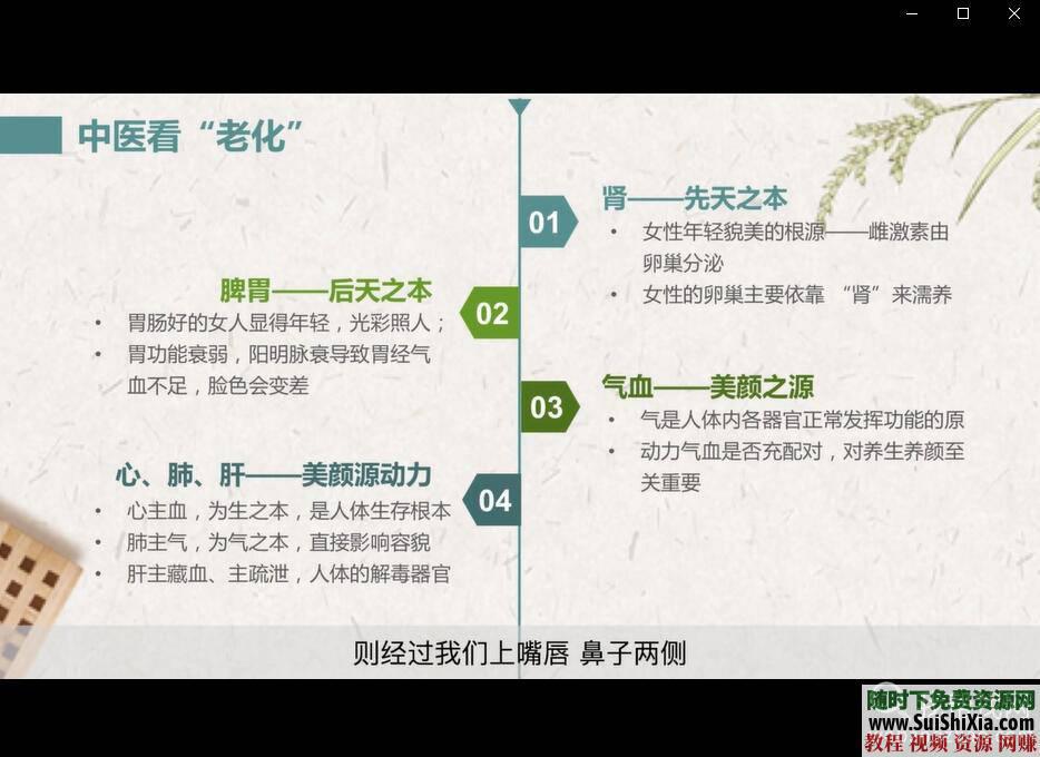 冻龄术！ 让你看起来年轻20岁的养颜视频课程  让你看起来年轻20岁的冻龄术养颜视频课程 第6张