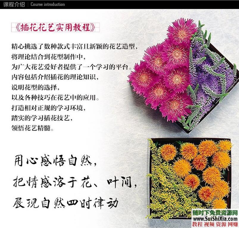  韩式花艺 花束鲜花包装 插花视频教程 零基础教学 开店花店自学 【某宝重金购买系列】插花视频教程 花束鲜花包装零基础教学 第5张