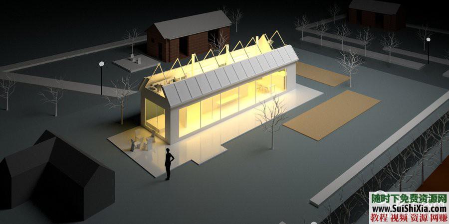 设计教程 VRAY3.6 For sketchup2018高级渲染顶级完整版  【某宝重金购买系列】完整版VRAY3.6 sketchup2018高级渲染顶级设计教程 第6张