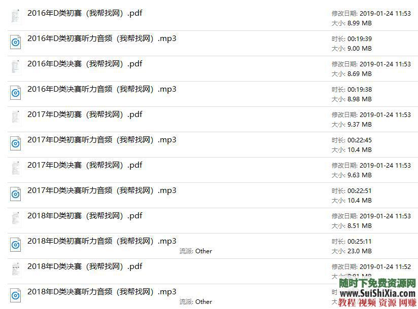 历届ABCD类备考电子资料 2019大学生英语竞赛  2019大学生英语竞赛历届ABCD类备考电子资料大全 英语学习 第10张