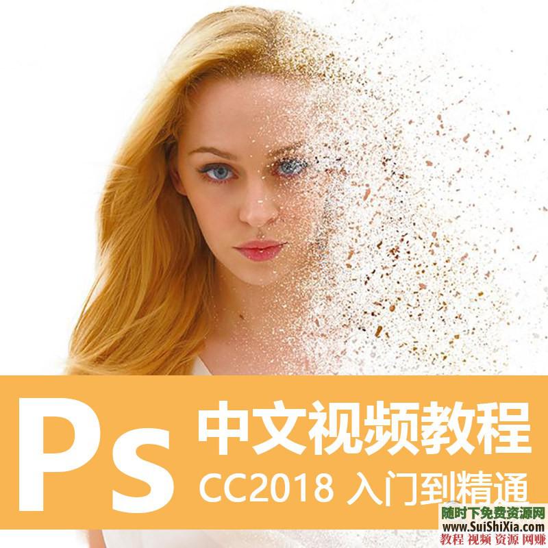 零基础入门课程  2018设计修图美工 ps教程视频自学photoshop cc 【某宝重金购买系列】ps教程视频自学photoshop 2018设计修图美工零基础入门课程 第1张