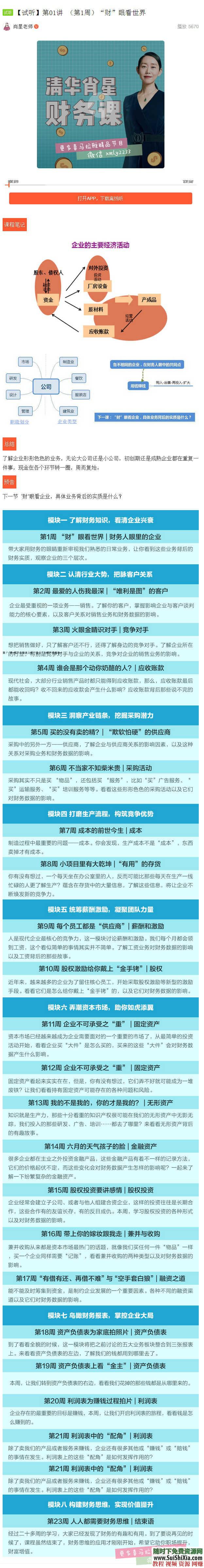 68节财务分析的系列课程清华大学商学院EMBA  清华大学商学院EMBA的68堂财务分析系列课程 第2张