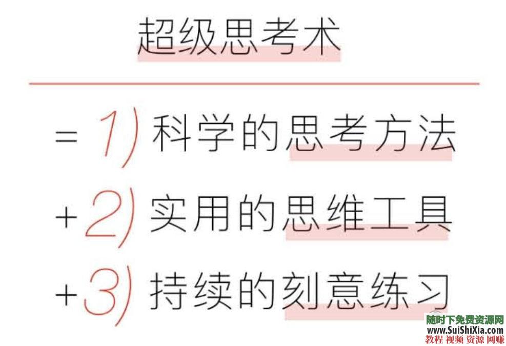 让你拥有实现任何结果的能力 一个月内强化你的思维方式 顶级思维训练  顶级思维训练：一个月内强化你的思维方式,让你拥有实现任何结果的能力 第4张