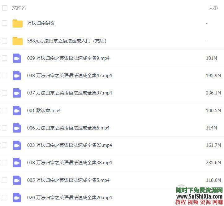  幼儿小学初中高中大学等词汇PDF 超速记单词+动画视频+MP4教程 过目不忘 过目不忘超速记单词动画视频MP4教程，含幼儿小学初中高中大学等词汇PDF 英语学习 第3张