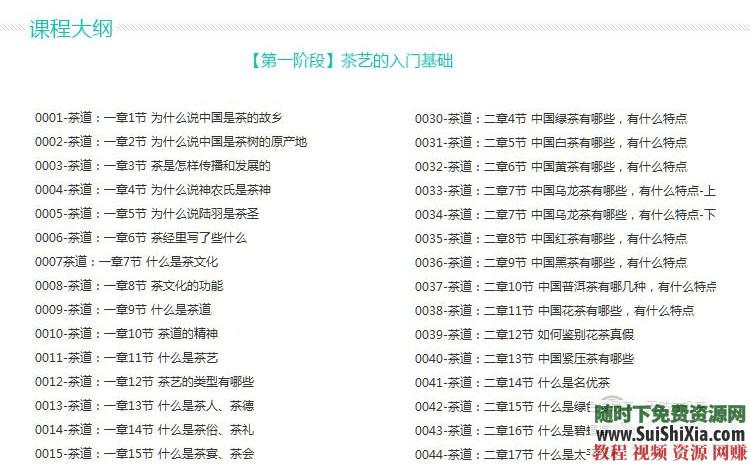 泡茶师零基础入门自学精通 中国茶艺茶道视频教程 全套培训教学  中国茶艺茶道视频教程大全，泡茶师零基础入门自学精通全套培训教学 第1张