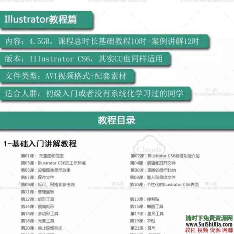 美工设计初学 平面设计软件 adobe PS AI CDR ID四大全套自学高清视频教程  ID四大全套平面设计软件自学高清视频教程美工设计初学 第18张