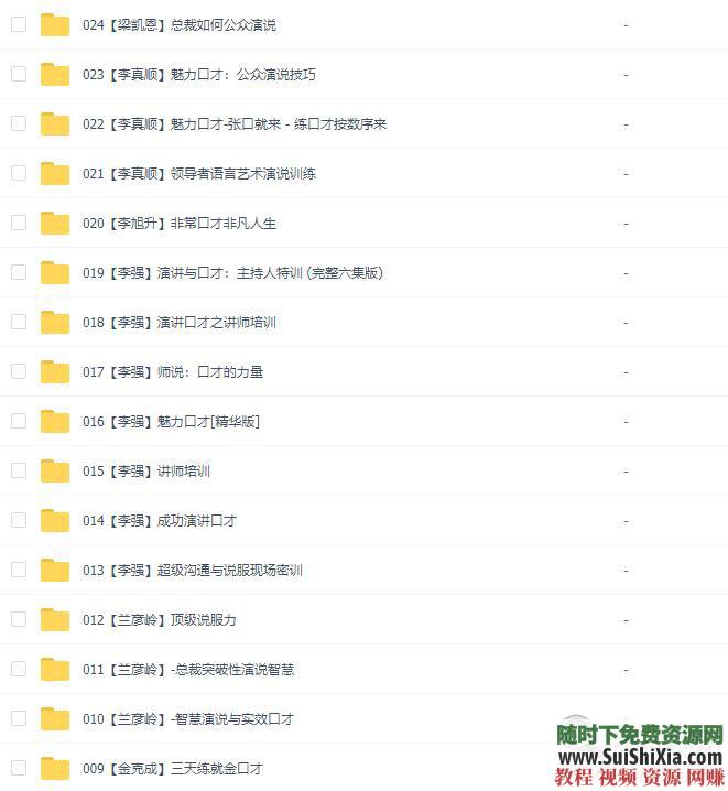 发声播音主持 演讲技巧+口才训练+唱歌唱K速成等多合一视频教程  演讲技巧、口才训练、唱歌唱K速成、发声播音主持等多合一视频教程 视频创业 第14张