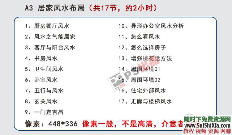 室内设计 易经风水+空间规划视频教程 居家布局门店装修选址  风水与空间规划视频教程居家布局门店装修选址应用易经室内设计 第5张