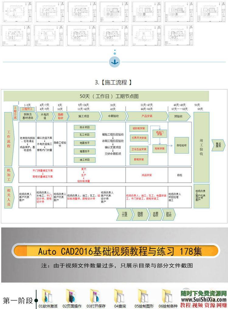 零基础入门自学 视频教程全版本AutoCAD2007/2010/2014/2016 全套学习  全版本AutoCAD2007/2010/2014/2016视频教程从零基础入门自学全套学习 第5张