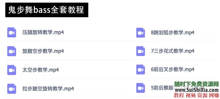 广场舞零基础自学 鬼步舞教学 +广场舞视频教程高清分解动作视频教程  鬼步舞教学视频教程，零基础自学全套广场舞视频教程高清分解动作 第11张