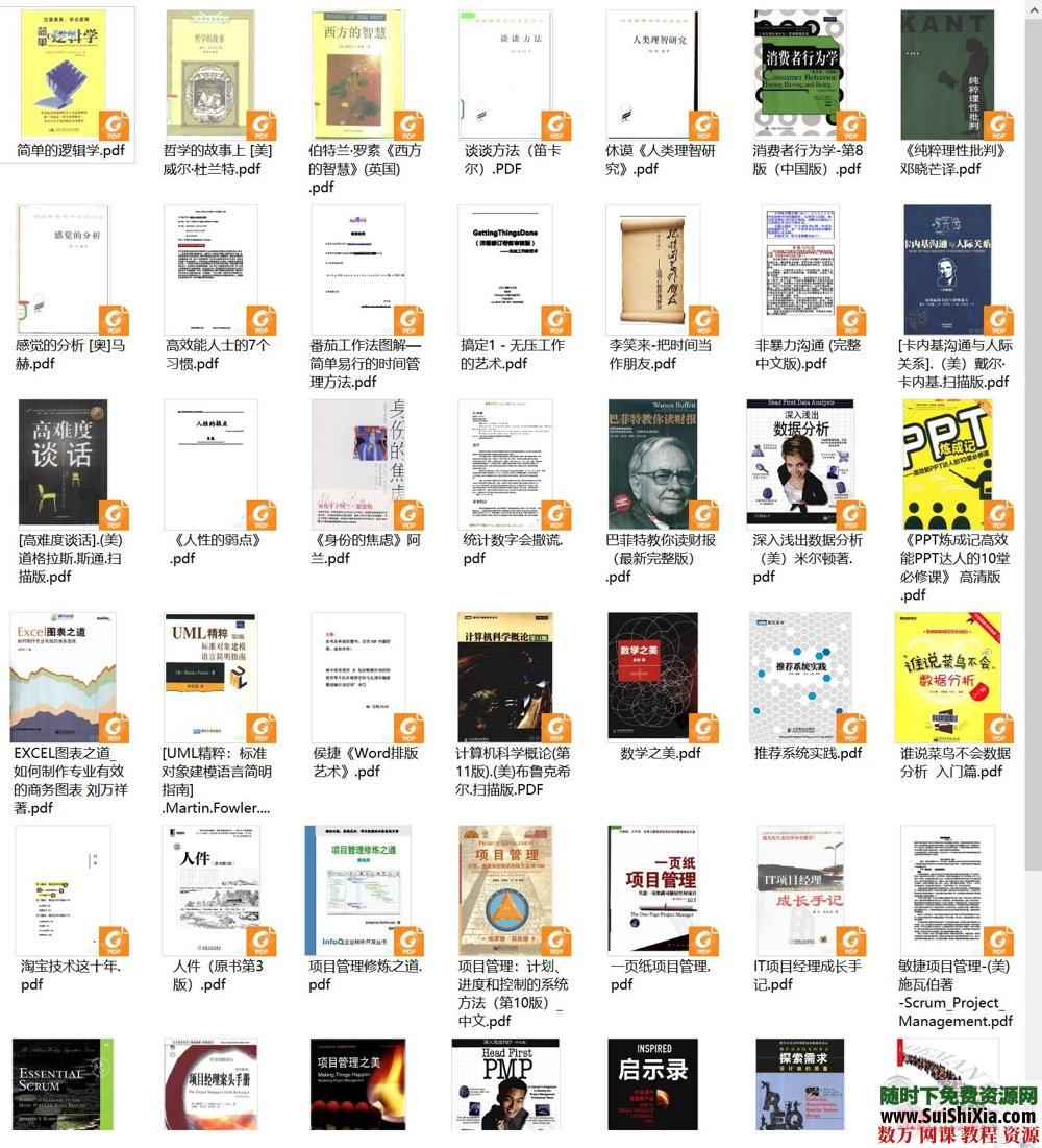 大礼包：项目管理书单，智商提升，个人能力书籍资料打包 营销 第7张